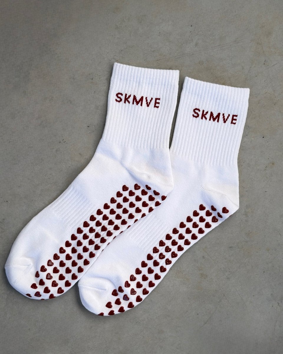 Skoki Pilates Grip Socks - Socks- SKM-SOCK-BUR-OS